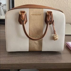 MICHAEL Kors Mercer Medium Striped Duffel Bag